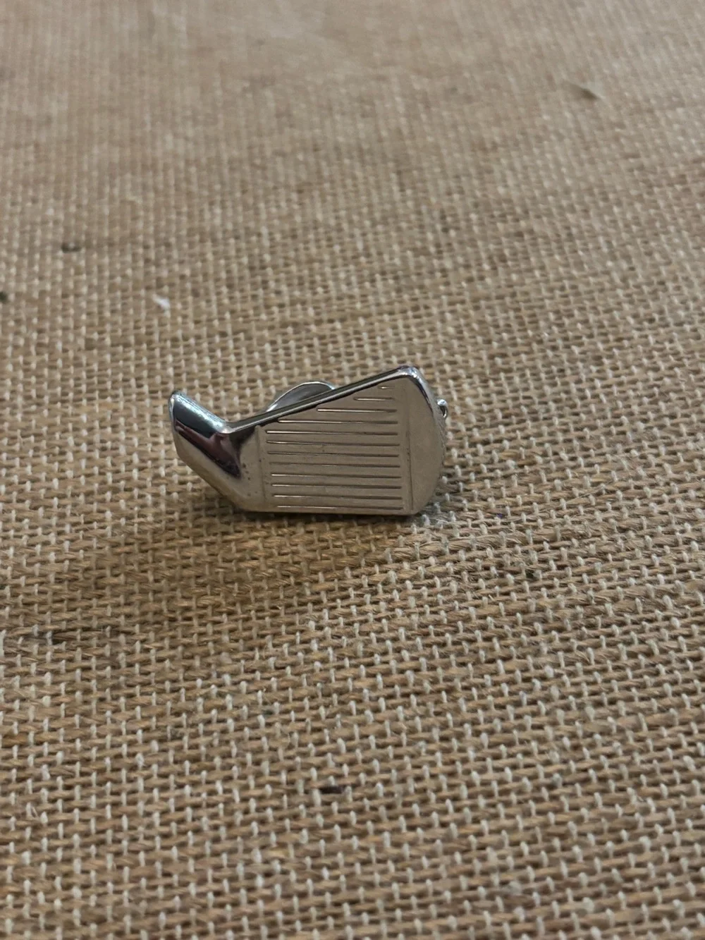 Vintage Swank Golf Club Head Tie Clip